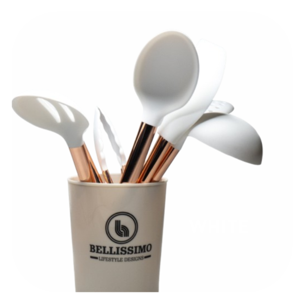 8Pcs Silicone Kitchen Utensils - Image 2
