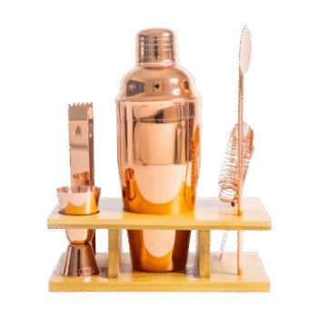 6-Piece Gold Mixology Tool Kit